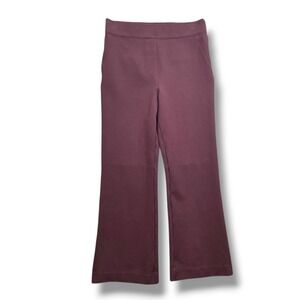 Spanx Perfectfit Ponte Kick Flare Pant Women Medium SPANXsupersmooth Shaping Red